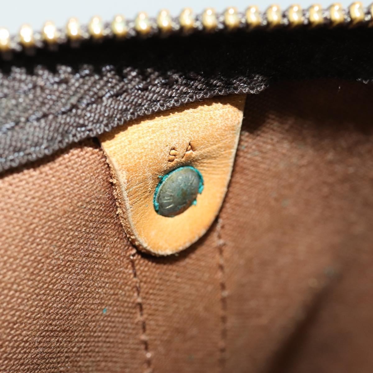 Louis Vuitton Keepall Monogram Canvas Brown Canvas Travel Bag Bag (Pre-Owned)