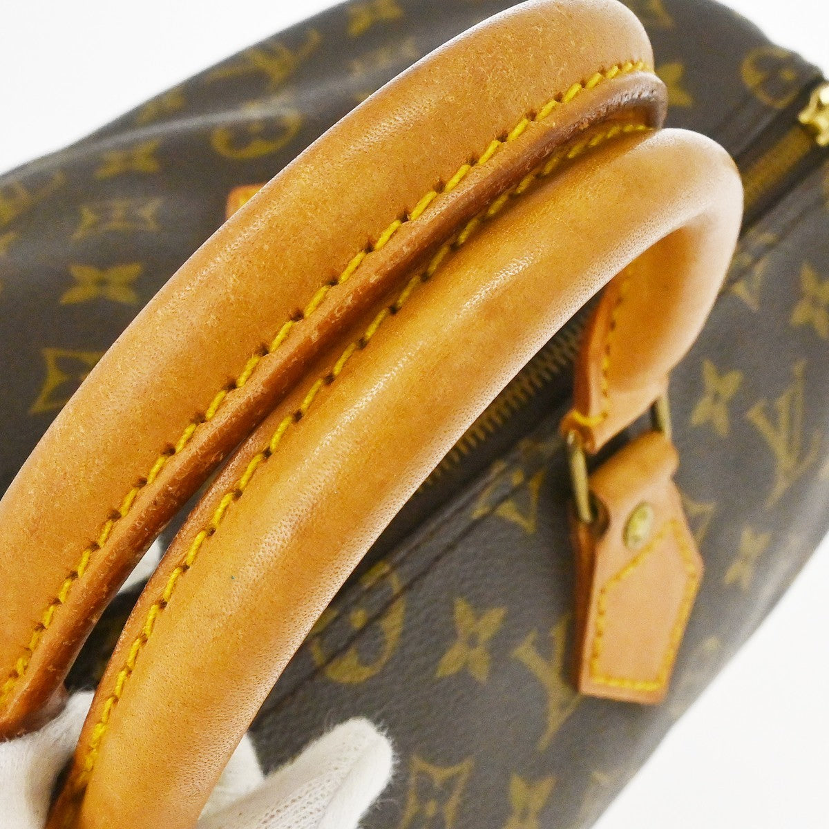 Louis Vuitton Speedy Monogram Canvas Brown Canvas Handbag (Pre-Owned)