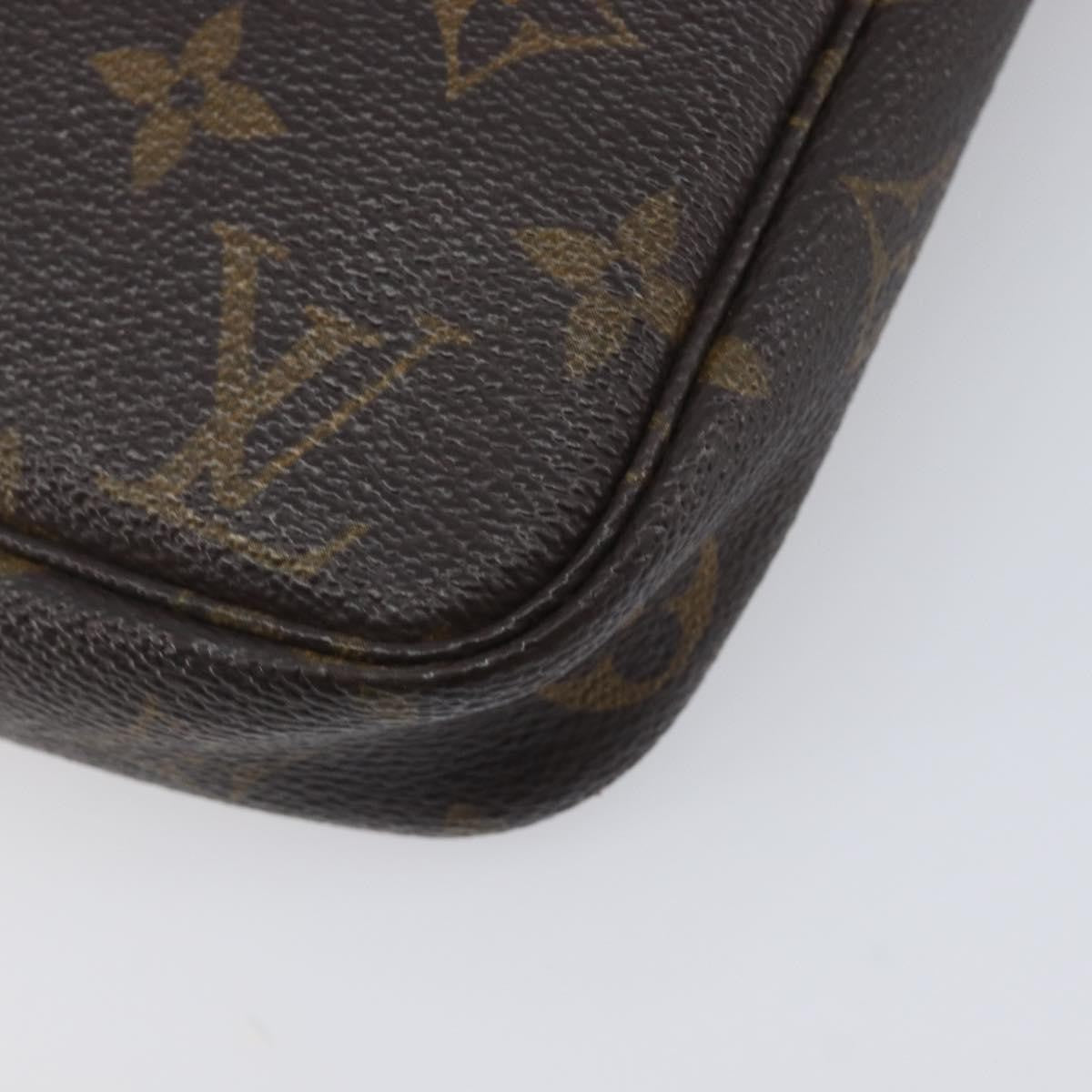 Louis Vuitton Pochette Accessoires Nm Monogram Canvas Brown Canvas Clutche & Pouche Bag (Pre-Owned)