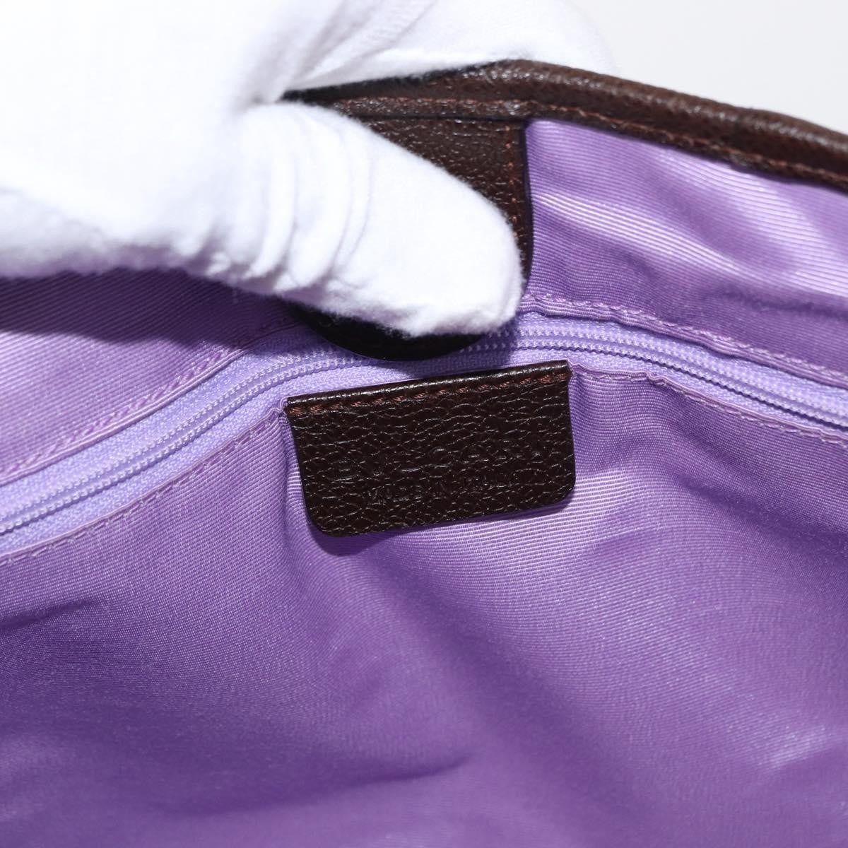 Bvlgari Logomania Canvas Beige Canvas Handbag (Pre-Owned)