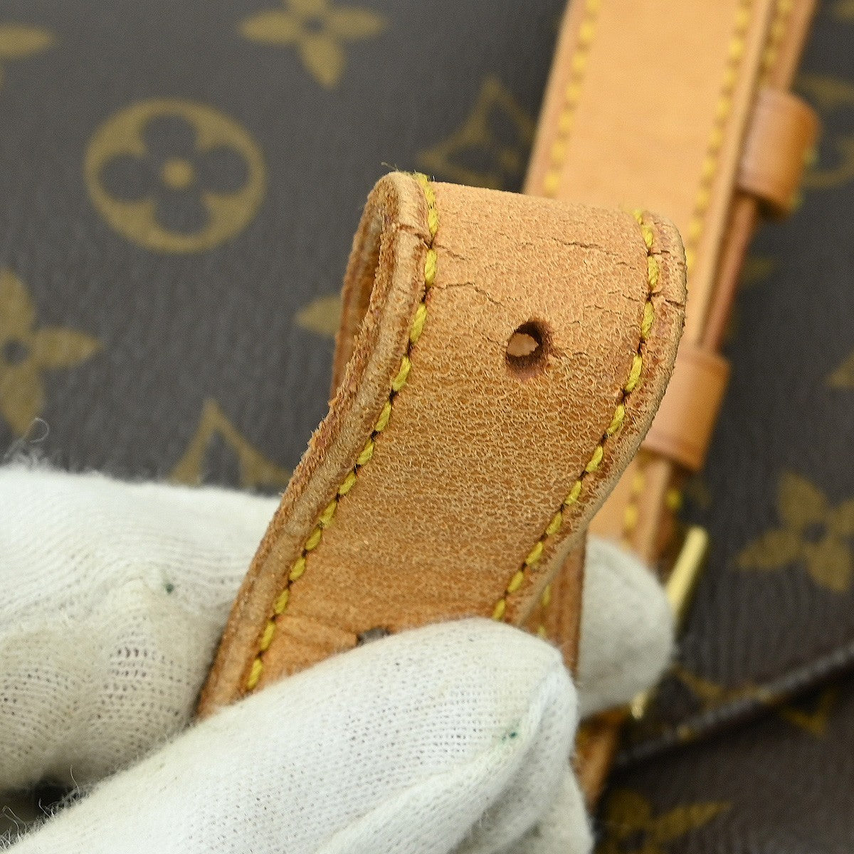 Louis Vuitton Musette Salsa Monogram Canvas Brown Canvas Handbag (Pre-Owned)