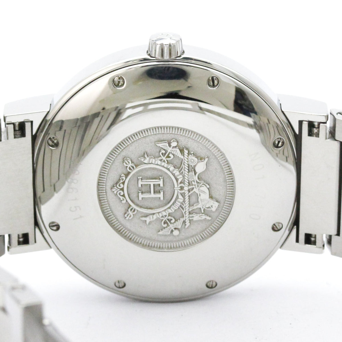 Hermes Nomade Quartz Stainless Steel Watch (Pre-Owned)