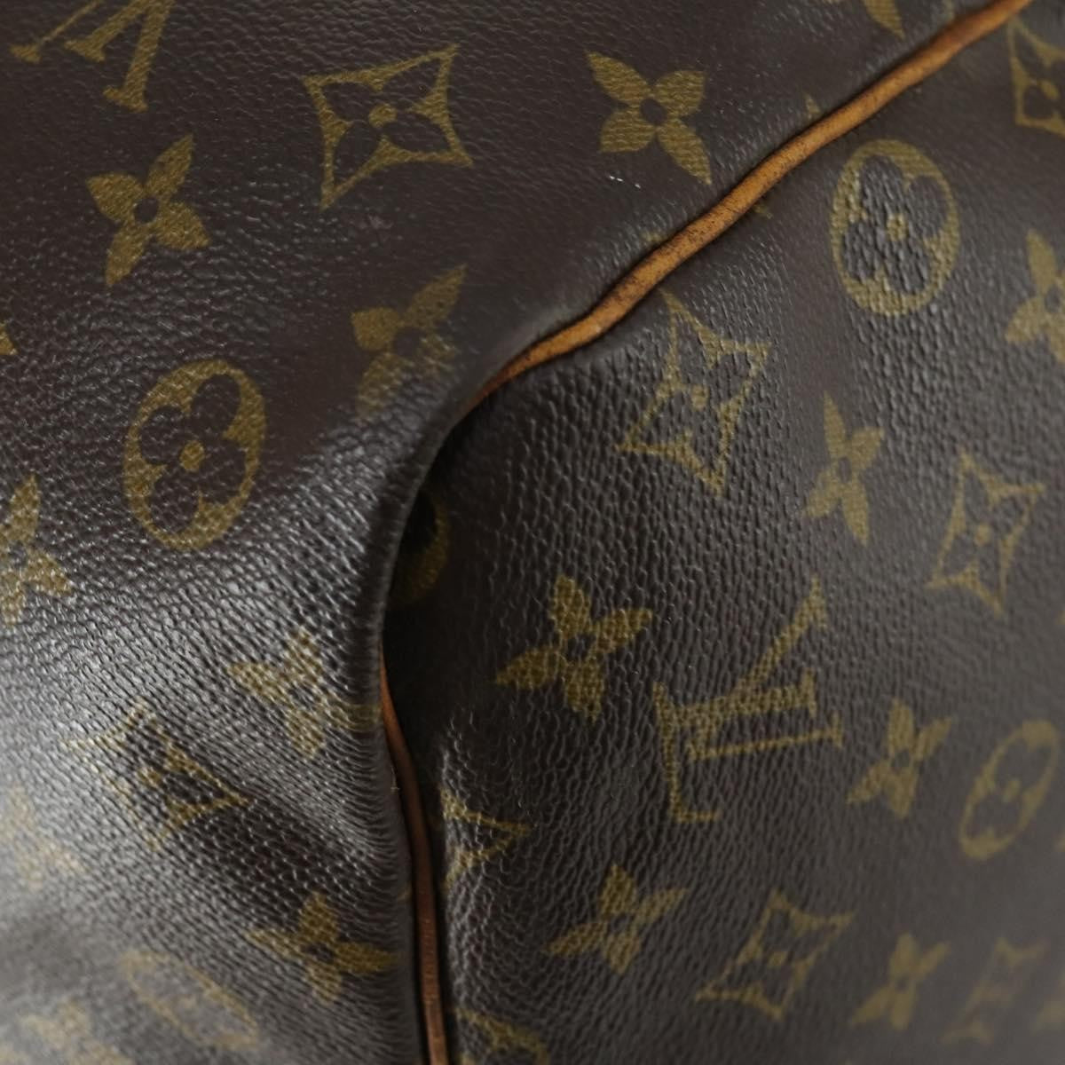 Louis Vuitton Keepall Monogram Canvas Brown Canvas Travel Bag Bag (Pre-Owned)