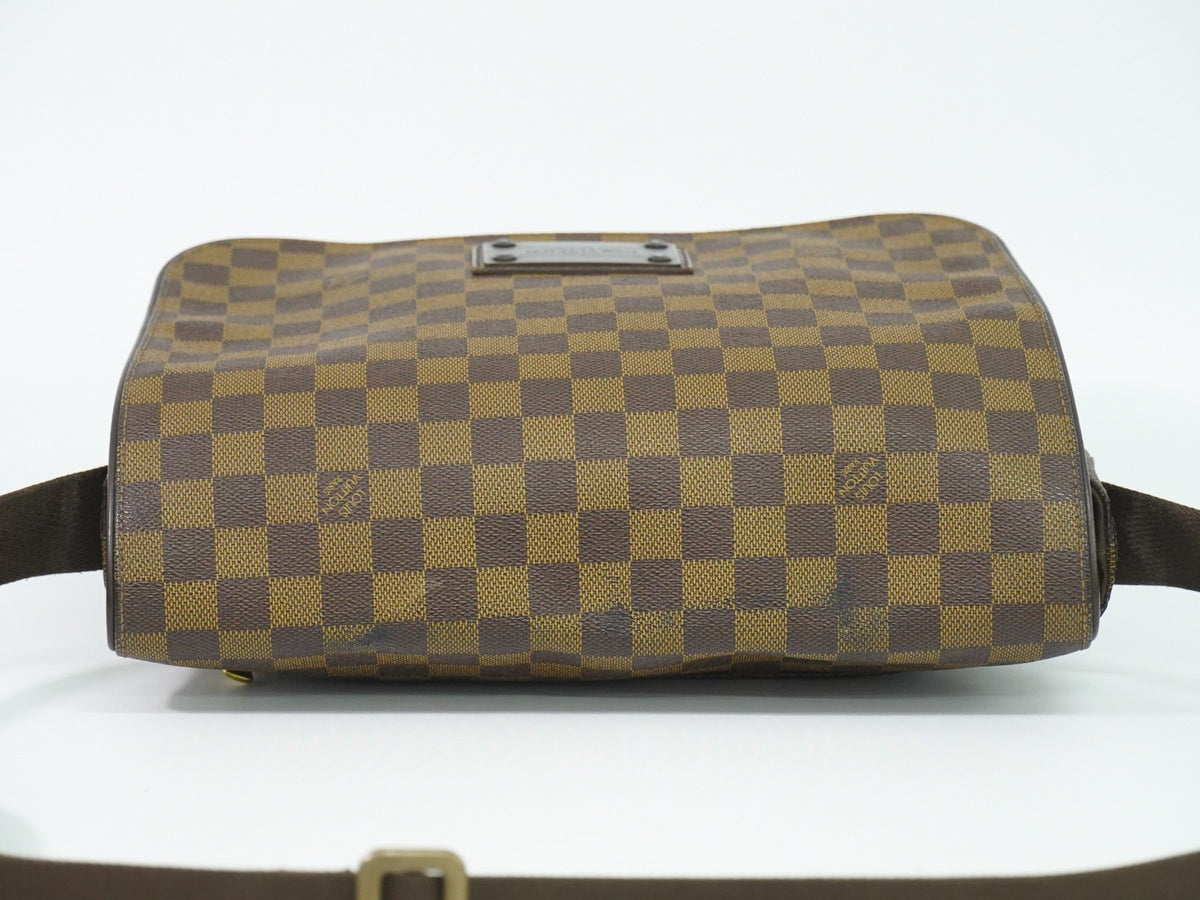Louis Vuitton Brooklyn Damier Ebene Brown Canvas Shoulder Bag Bag (Pre-Owned)