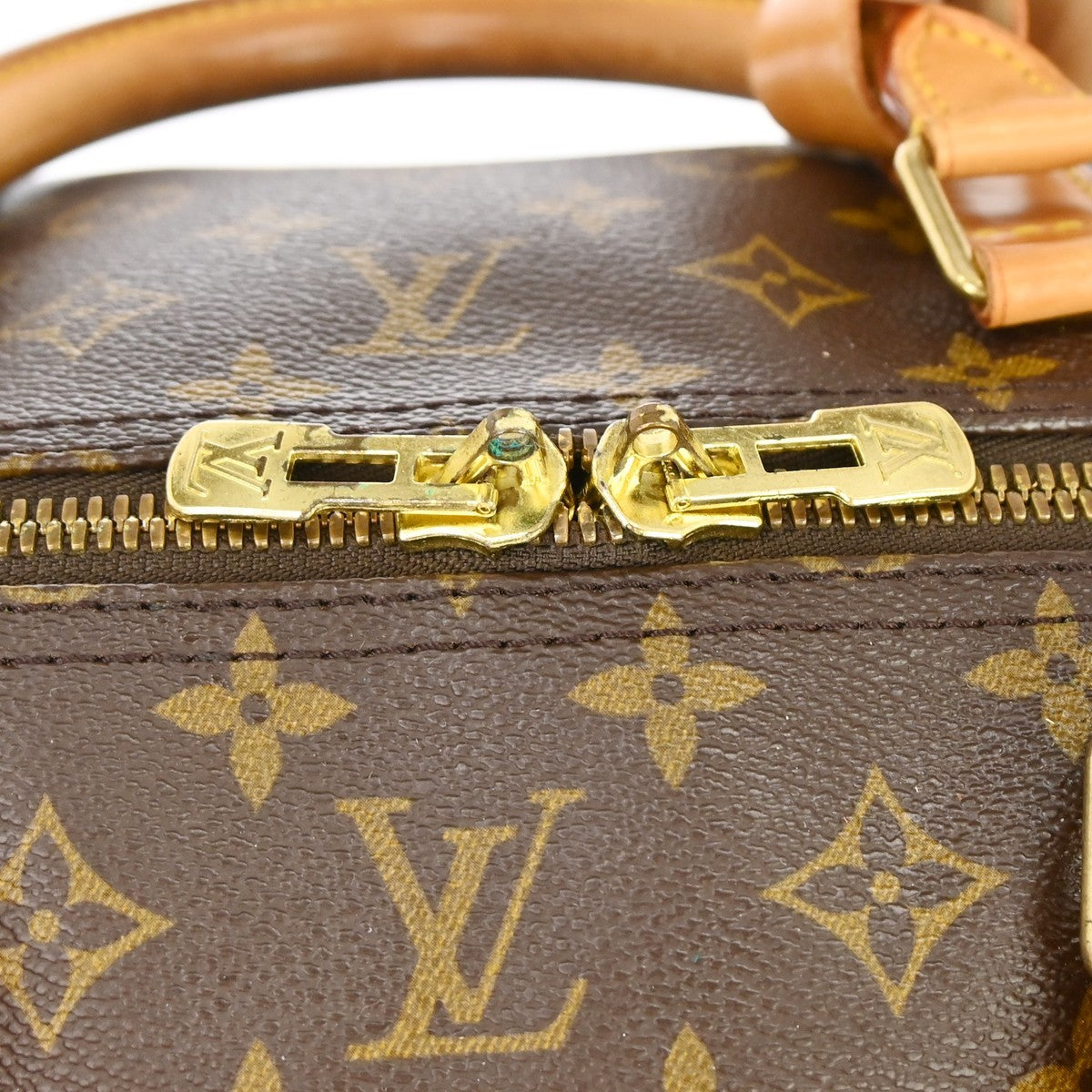 Louis Vuitton Keepall Monogram Canvas Brown Canvas Travel Bag Bag (Pre-Owned)