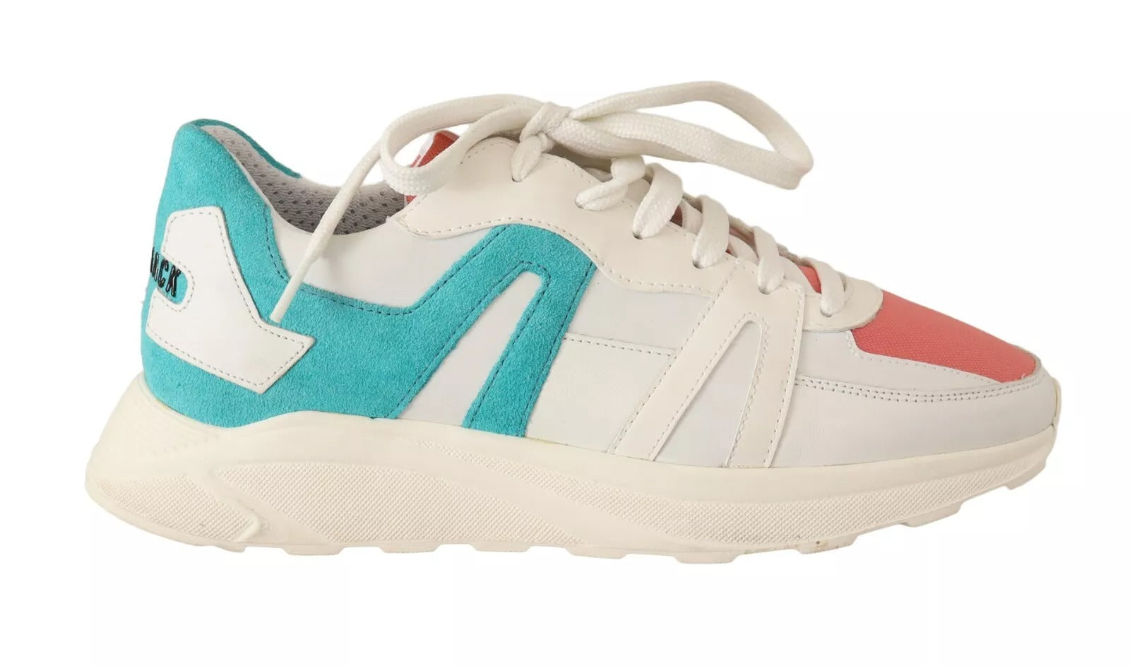 HIDE & JACK Multicolor Low Top Lace Up Women Sneakers Women's Shoes (Pre-Owned)