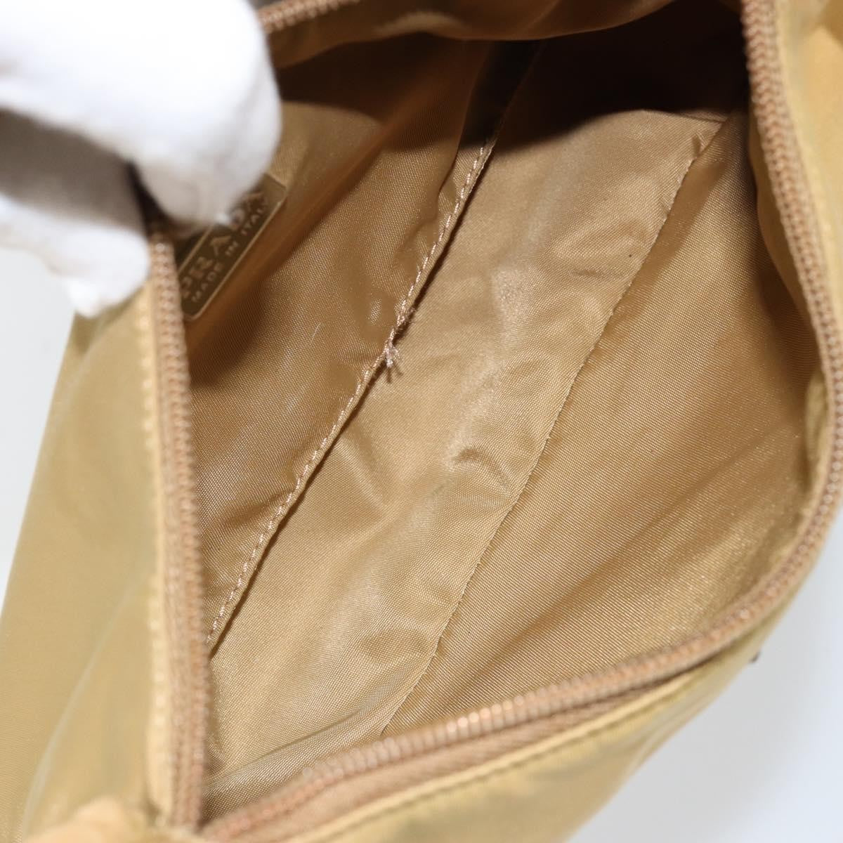 Prada Re-Edition 2000 Hobo Tessuto Beige Nylon Shoulder Bag Bag (Pre-Owned)