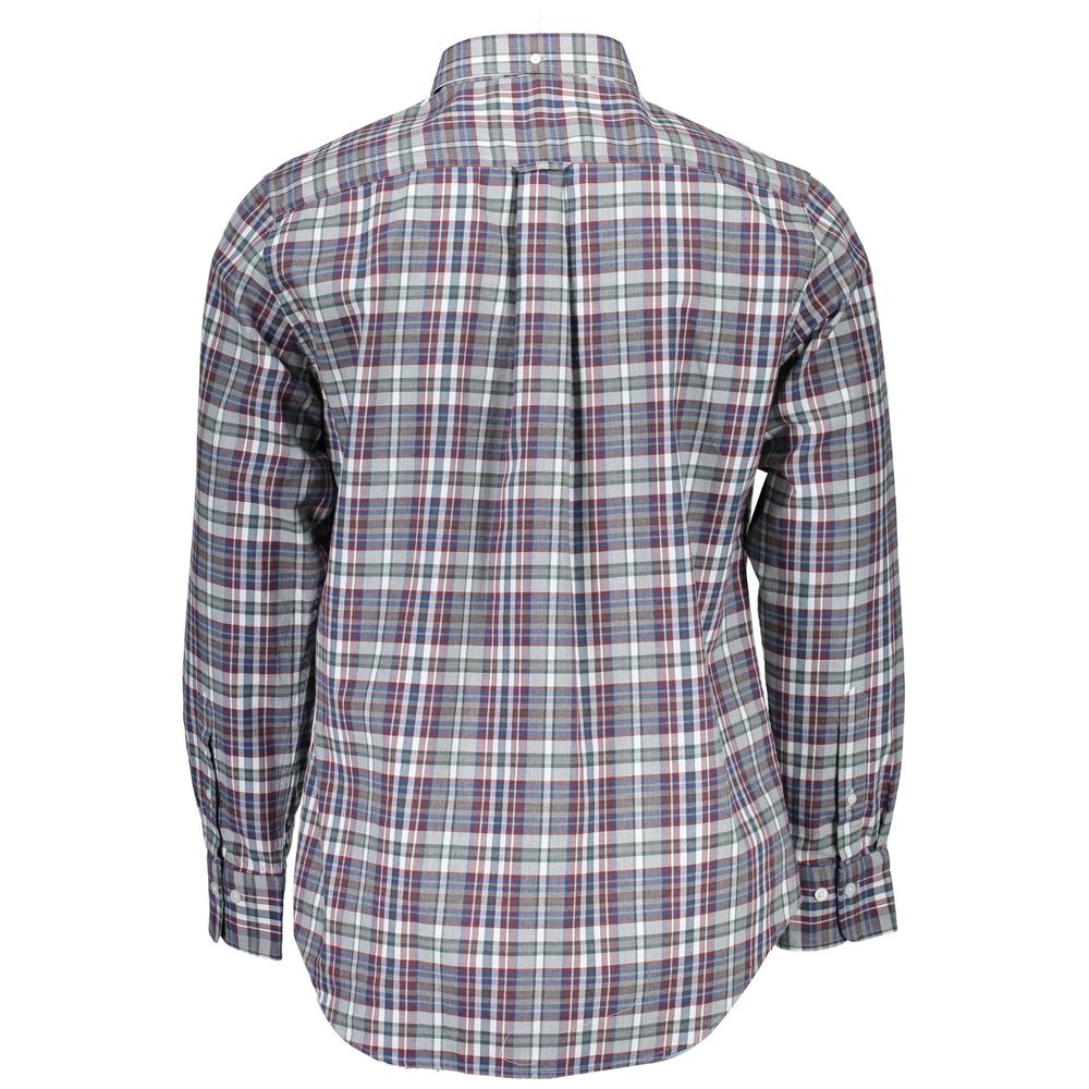 Gant Blue Cotton Men Men's Shirt