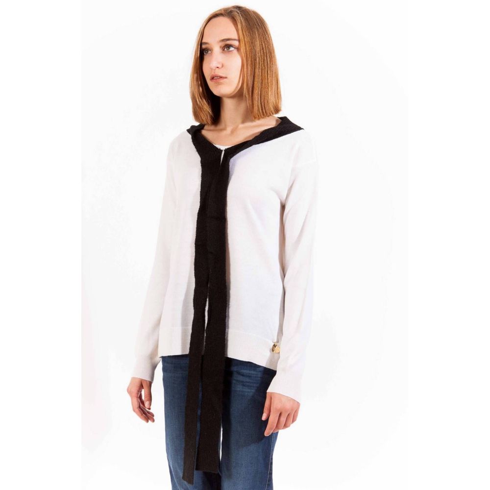 Love Moschino White Wool Women Women's Sweater