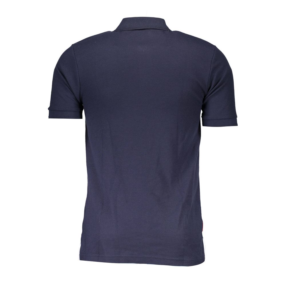 Slazenger Blue Cotton Polo Men's Shirt