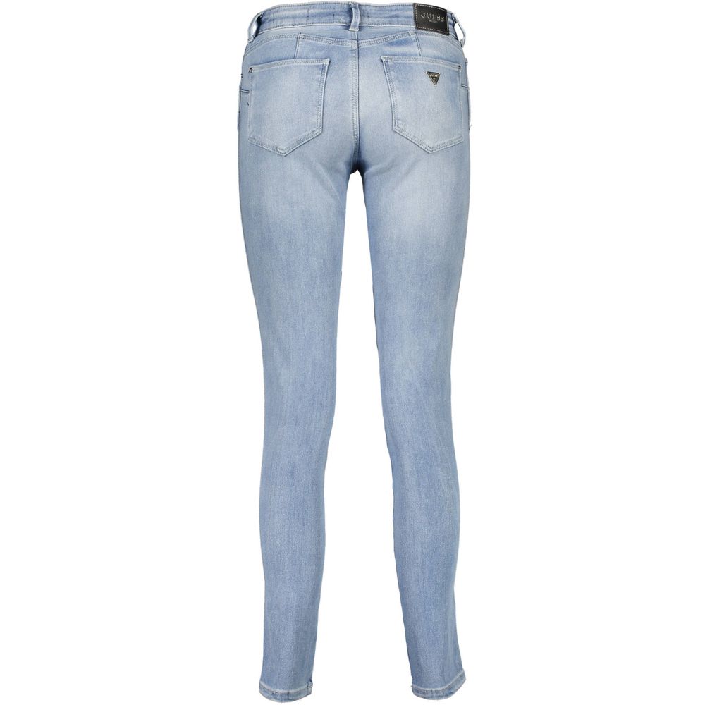 Guess Jeans Azzurro Cotton Women Women's Jeans
