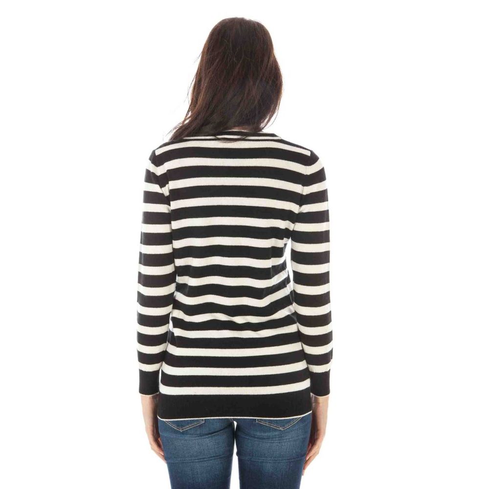Fred Perry Nero Wool Women Women's Sweater