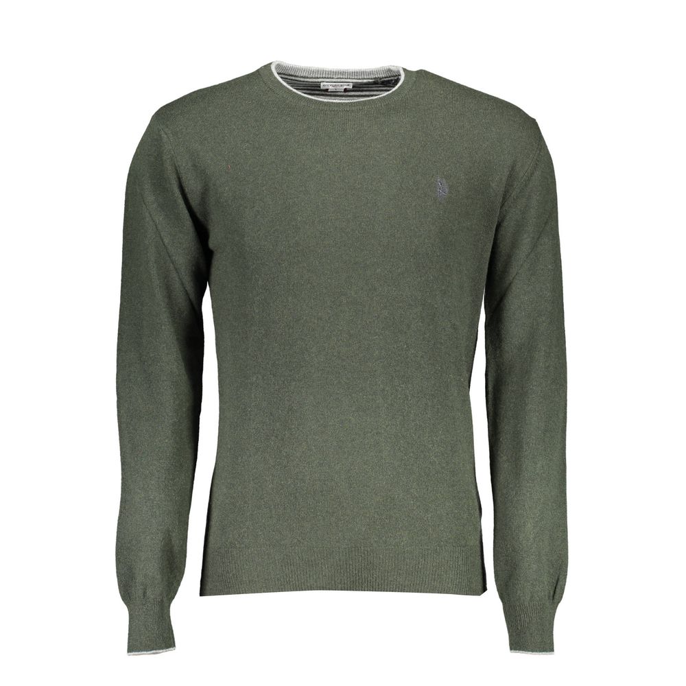 U.S. POLO ASSN. Green Wool Men Men's Sweater
