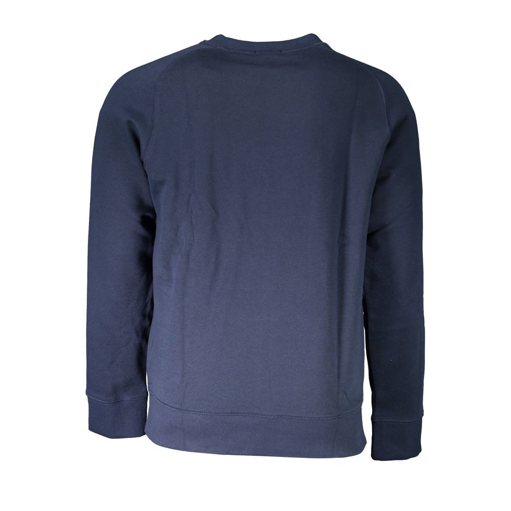Timberland Blue Cotton Men Men's Sweater