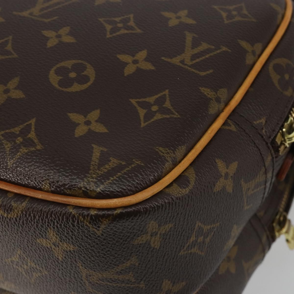 Louis Vuitton Reporter Monogram Canvas Brown Canvas Handbag (Pre-Owned)