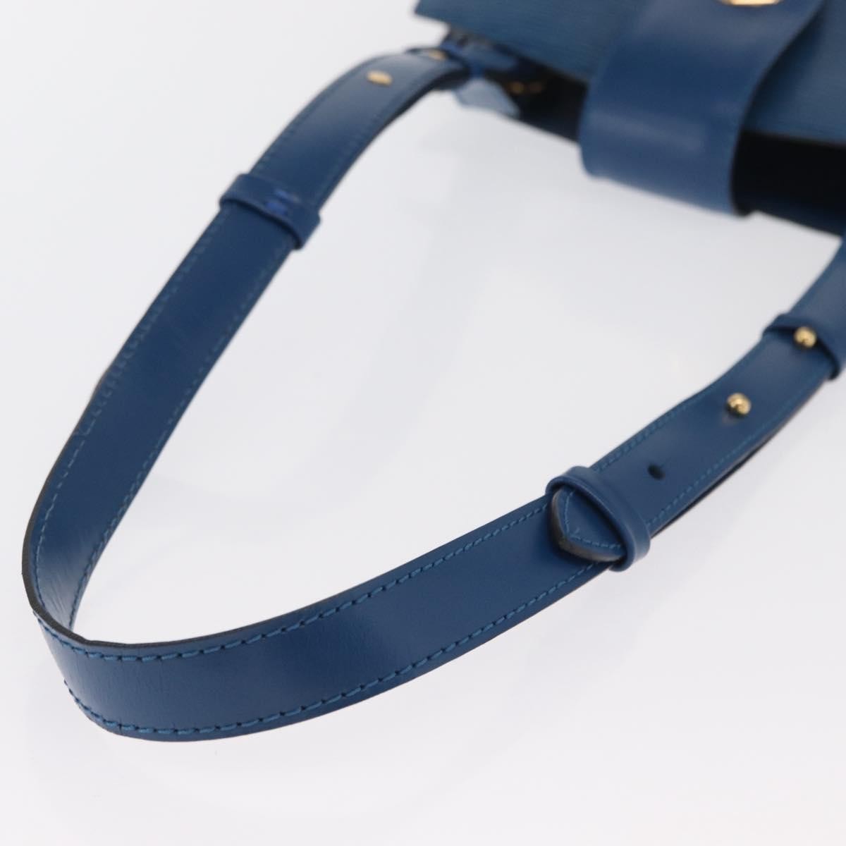 Louis Vuitton Cluny Epi Leather Blue Leather Shoulder Bag Bag (Pre-Owned)
