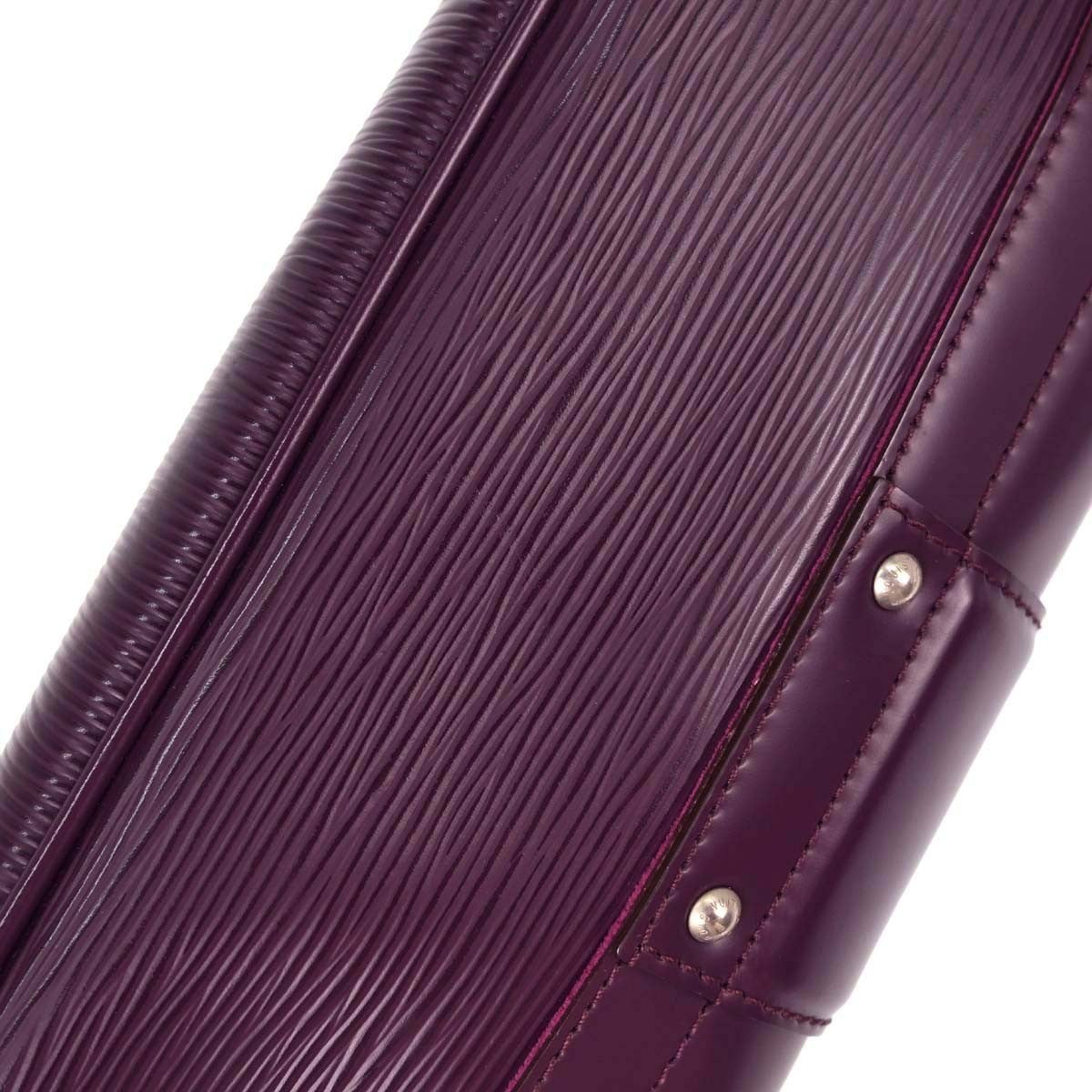 Louis Vuitton Montaigne Clutch Epi Leather Purple Leather Clutche & Pouche Bag (Pre-Owned)