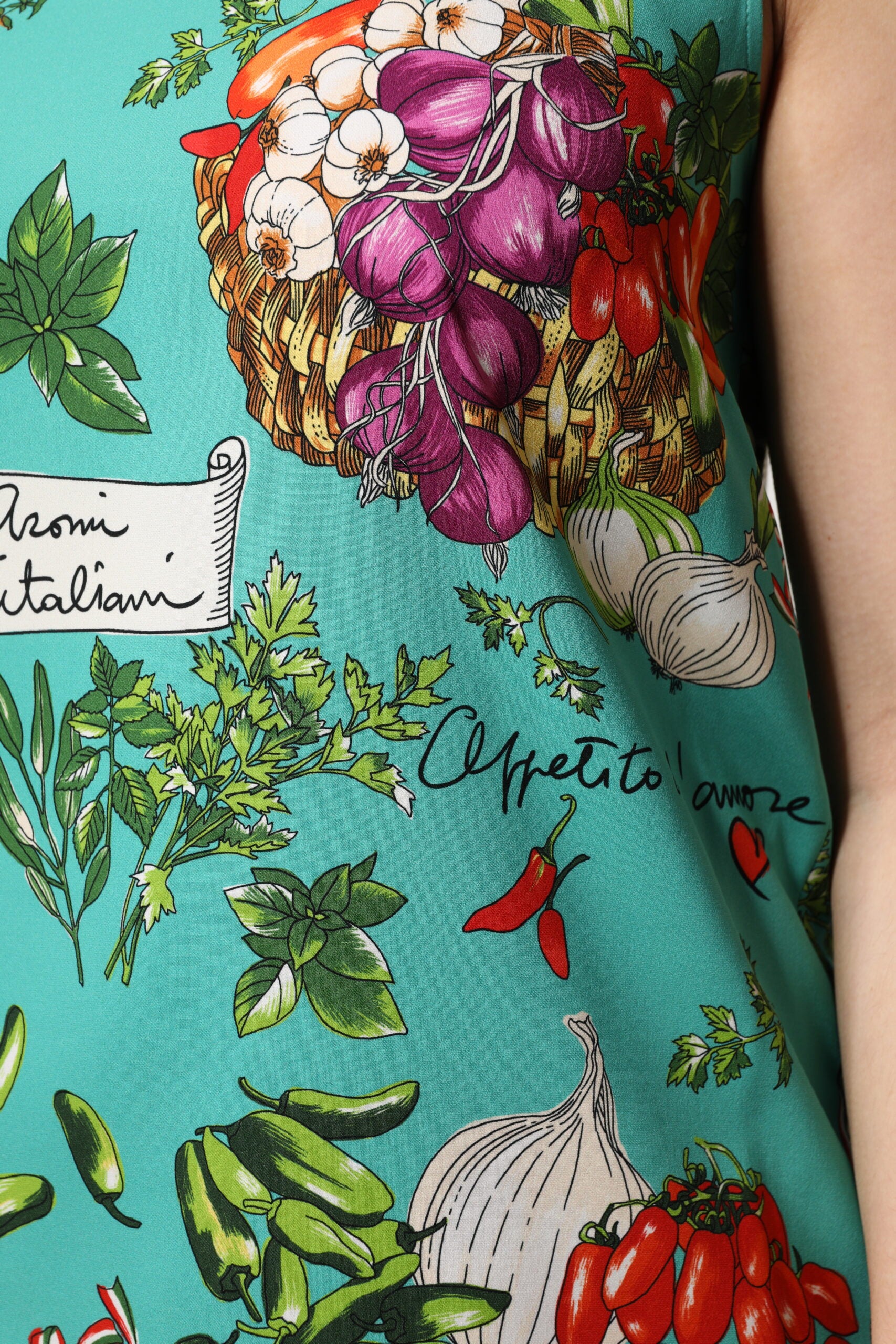 Dolce & Gabbana Multicolor Floral Silk Sleeveless Tank Women's Top