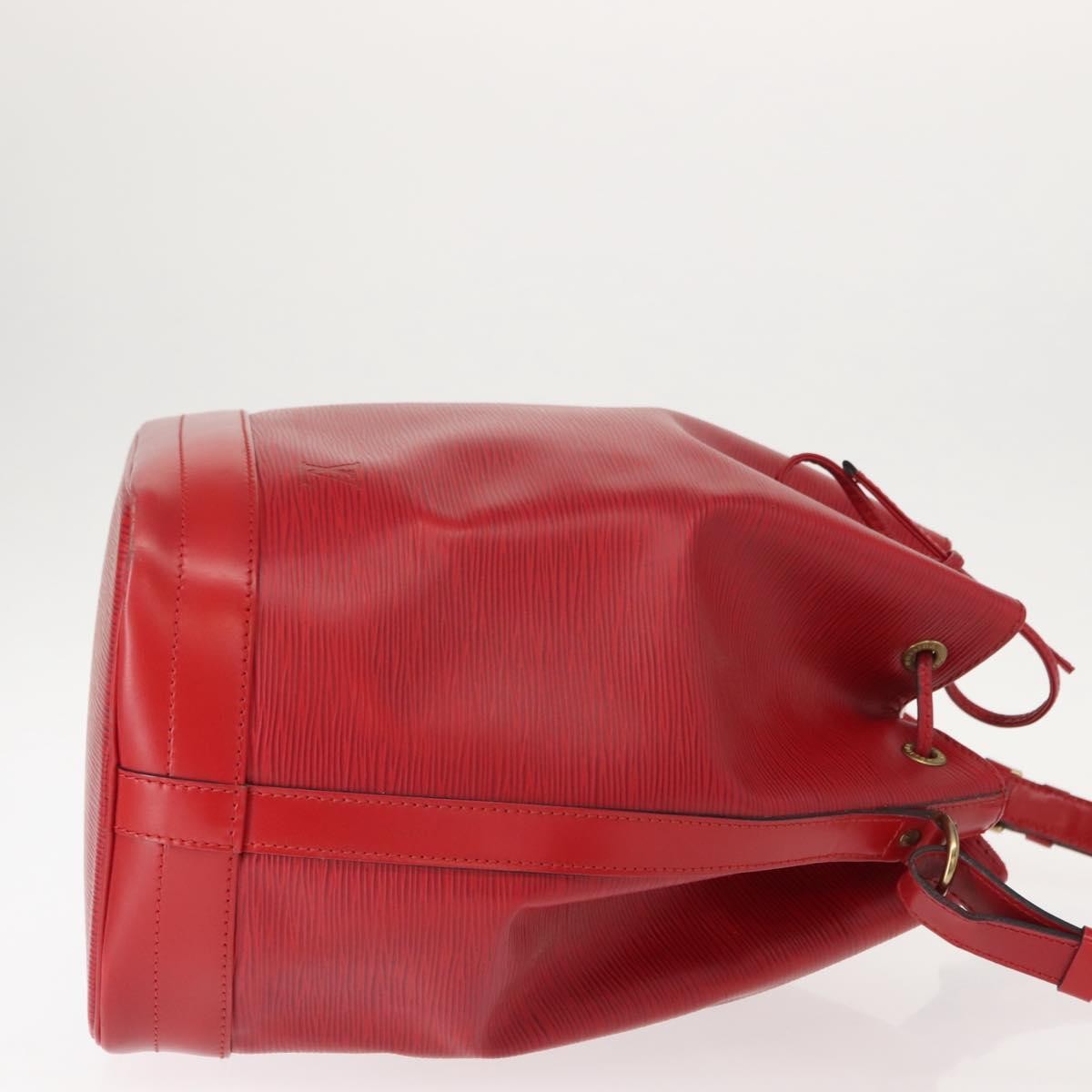Louis Vuitton Noe Epi Leather Red Leather Shoulder Bag Bag (Pre-Owned)