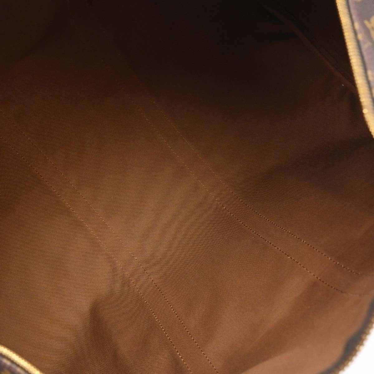Louis Vuitton Keepall Bandouliere Monogram Canvas Brown Canvas Travel Bag Bag (Pre-Owned)