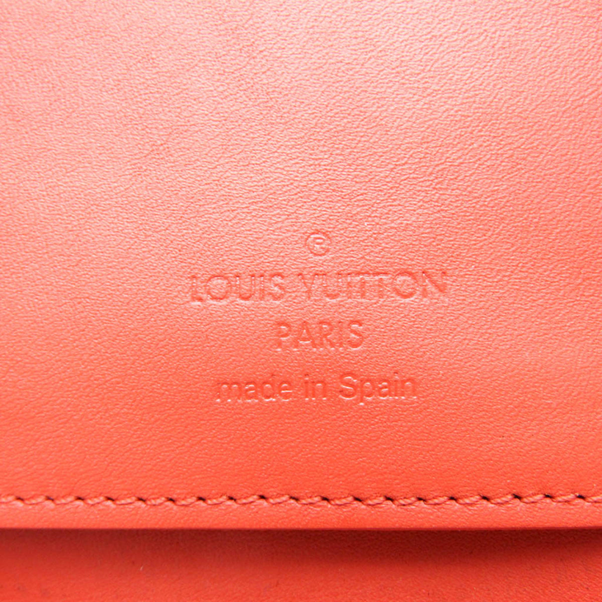 Louis Vuitton Zippy Damier Infini Leather Red Leather Wallets Accessory (Pre-Owned)