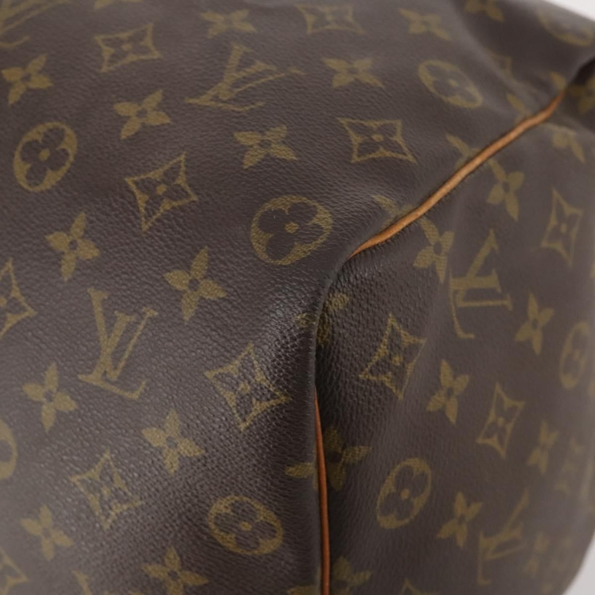 Louis Vuitton Keepall Monogram Canvas Brown Canvas Travel Bag Bag (Pre-Owned)