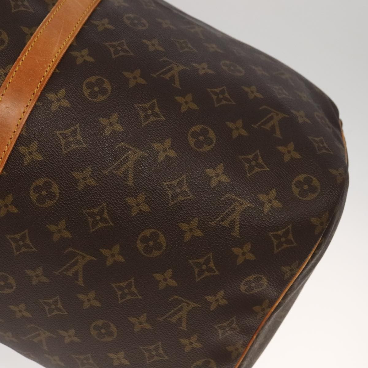Louis Vuitton Keepall Monogram Canvas Brown Canvas Travel Bag Bag (Pre-Owned)