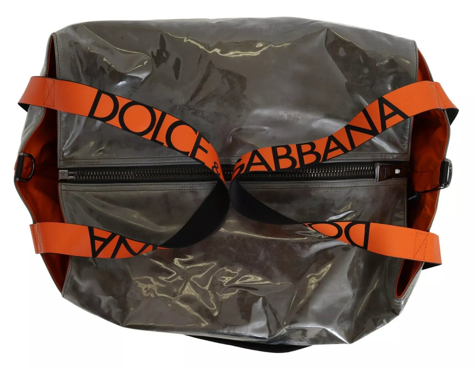 Dolce & Gabbana Green Fashion Expression Oversized Plastic Tote Men's Bag (Pre-Owned)