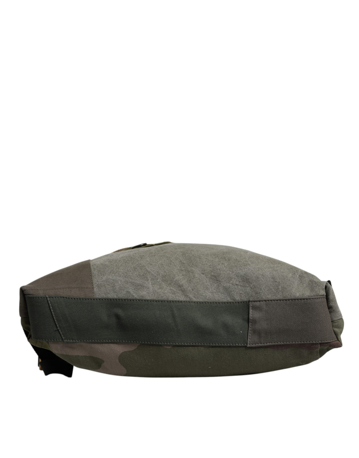 Dolce & Gabbana Military Green Patchwork Rucksack Backpack Men's Bag