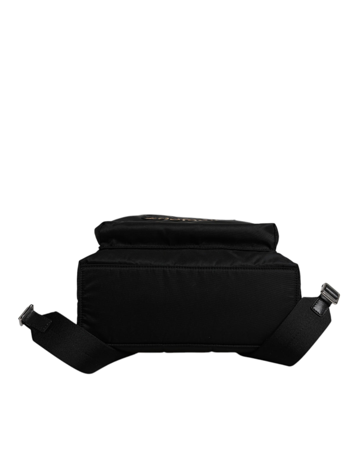 Dolce & Gabbana Black Nylon #DGFAMILY Embellished Backpack VULCANO Men's Bag