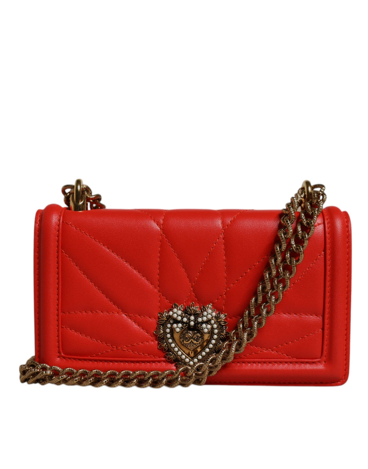 Dolce & Gabbana Handbag Red Leather Strap Leather handbag Dolce & Gabbana Red in Leather - 38368640 main image 2