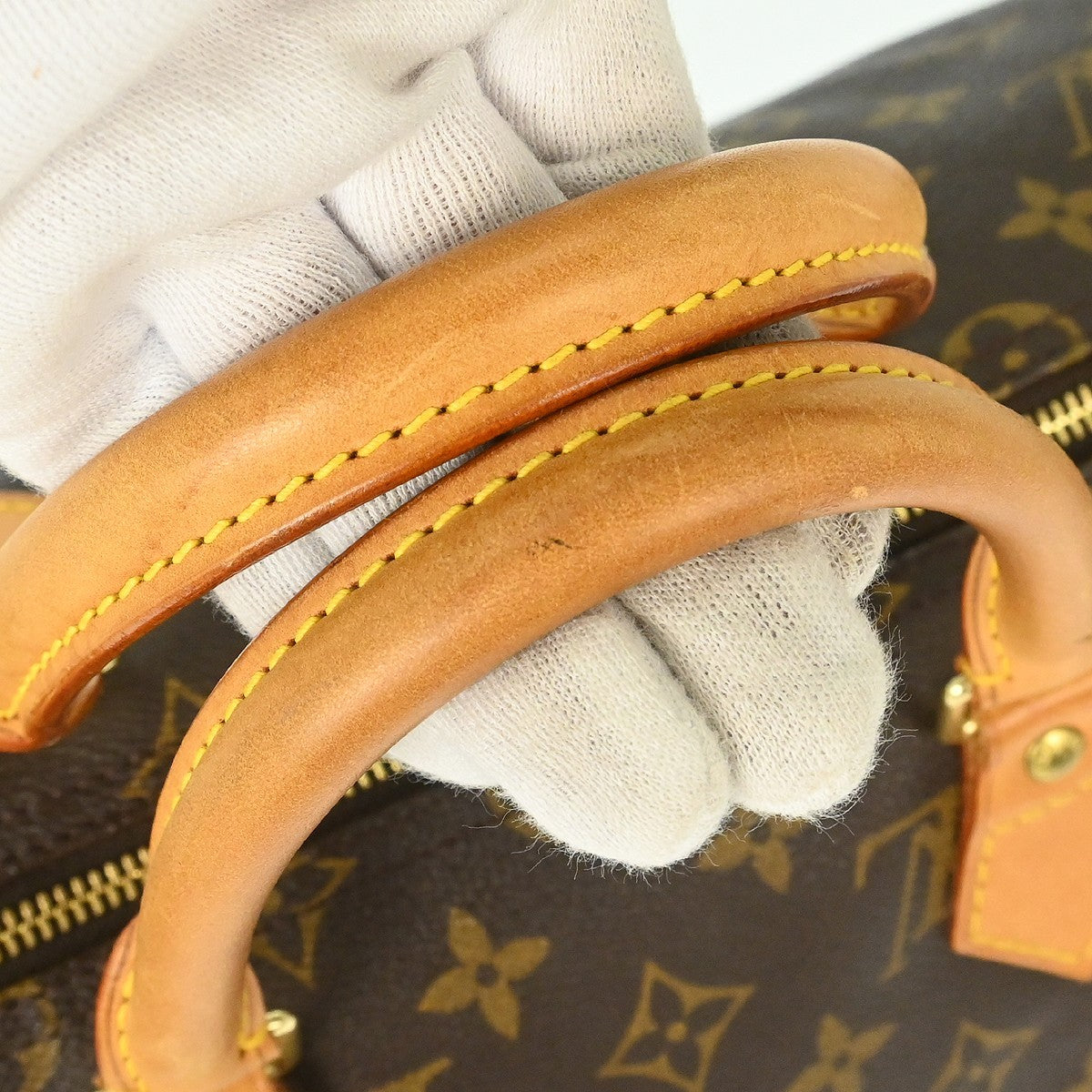 Louis Vuitton Speedy Monogram Canvas Brown Canvas Handbag (Pre-Owned)