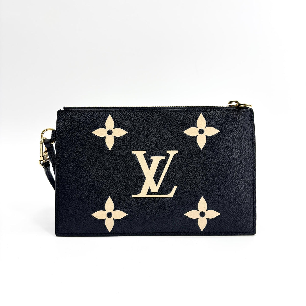 Louis Vuitton Neonoe Bicolor Monogram Empreinte Giant Black Leather Handbag (Pre-Owned)