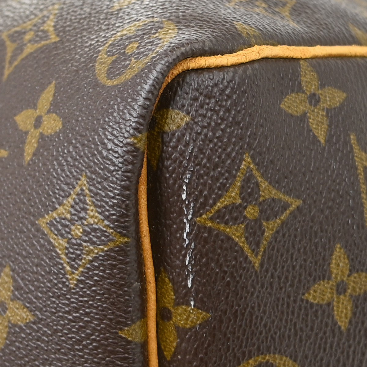 Louis Vuitton Keepall Monogram Canvas Brown Canvas Travel Bag Bag (Pre-Owned)