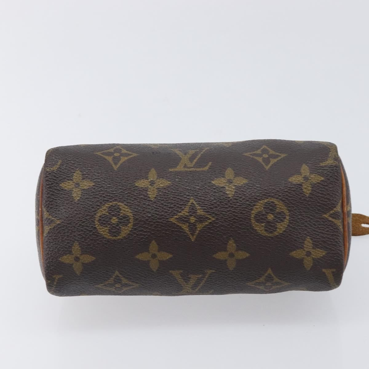 Louis Vuitton Speedy Mini Hl Monogram Canvas Brown Canvas Handbag (Pre-Owned)