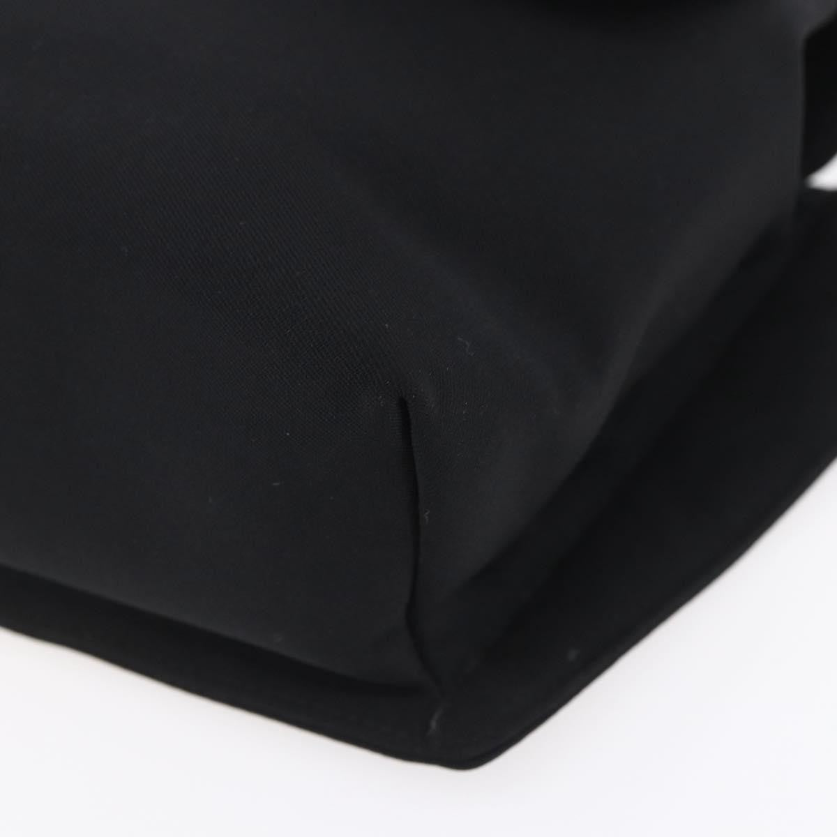Salvatore Ferragamo Vala Canvas Black Canvas Shoulder Bag Bag (Pre-Owned)