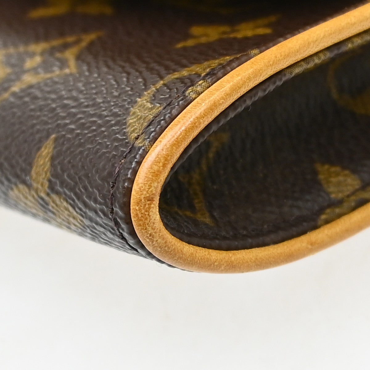 Louis Vuitton Twin Monogram Canvas Brown Canvas Clutche & Pouche Bag (Pre-Owned)