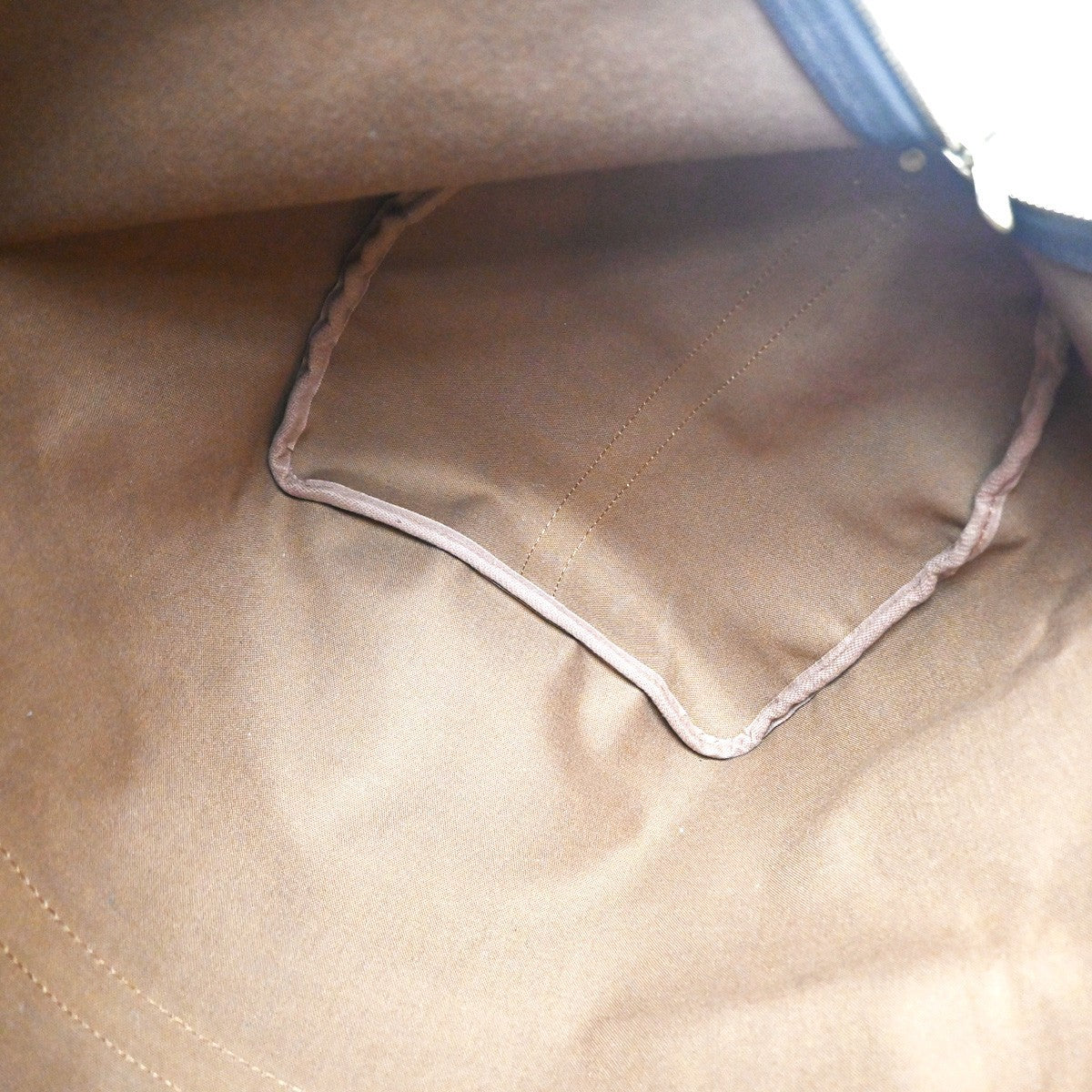 Louis Vuitton Keepall Bandouliere Monogram Canvas Brown Canvas Travel Bag Bag (Pre-Owned)