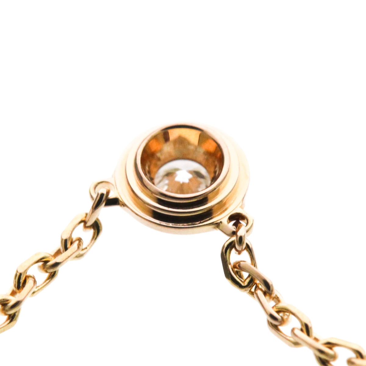 Cartier Cartier D'amour Pendant 18K Rose Gold With Diamond Gold Pink_Gold Necklace Jewelry (Pre-Owned)