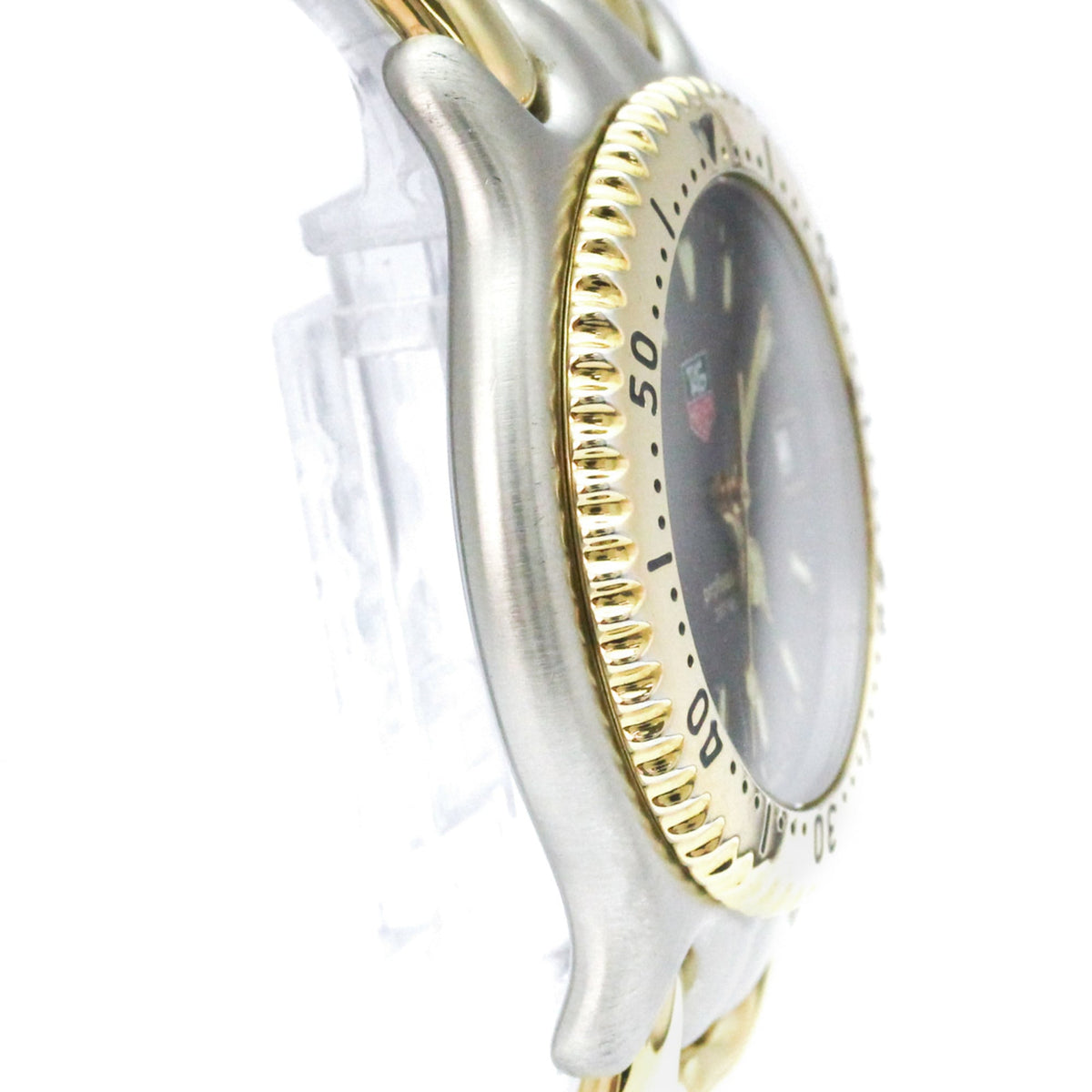 Tag Heuer Sel Professional 200M Quartz Stainless Steel And Gold Plated Watch (Pre-Owned)