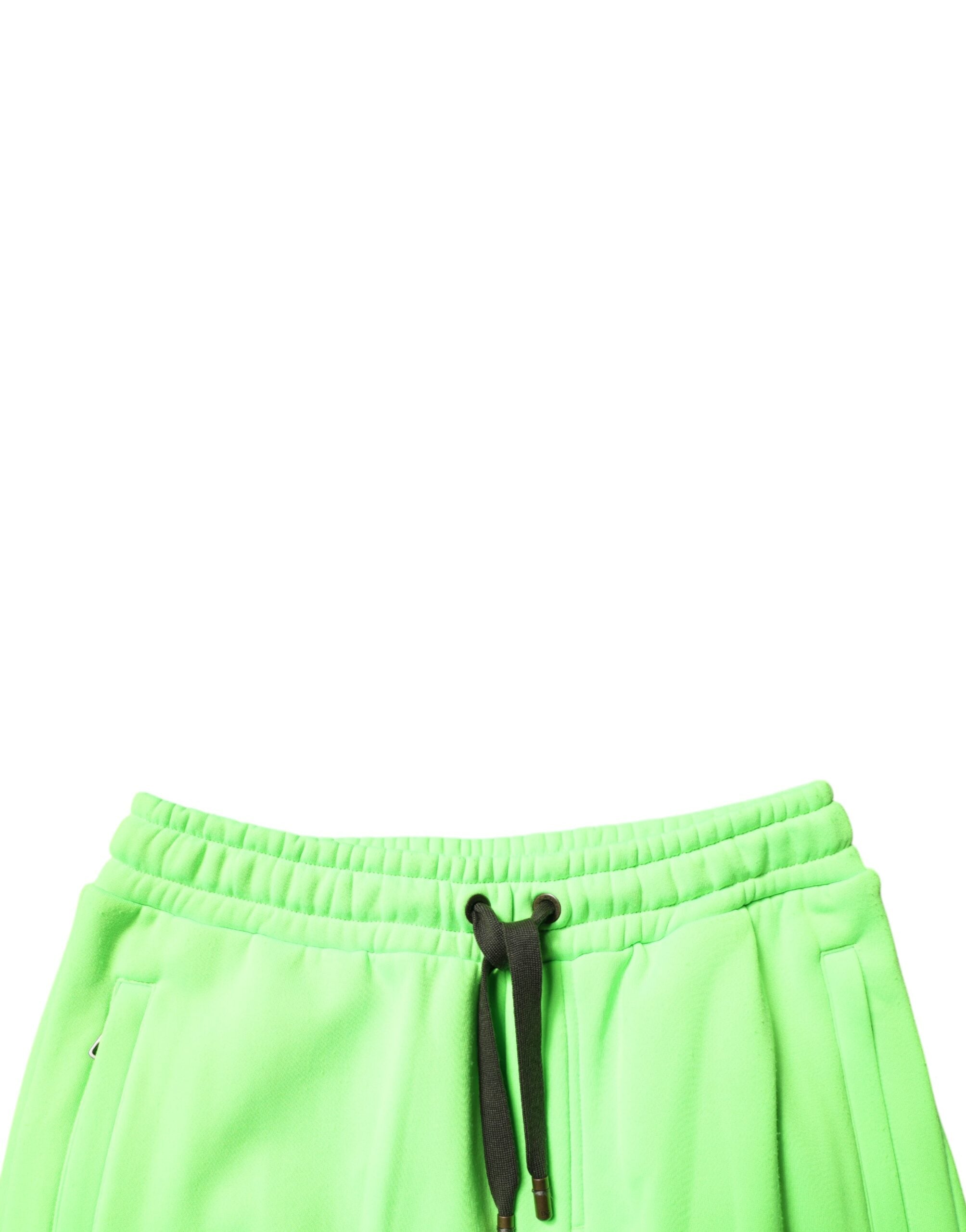 Dolce & Gabbana Green Patchwork Camouflage Men Cargo Men's Shorts (Pre-Owned)