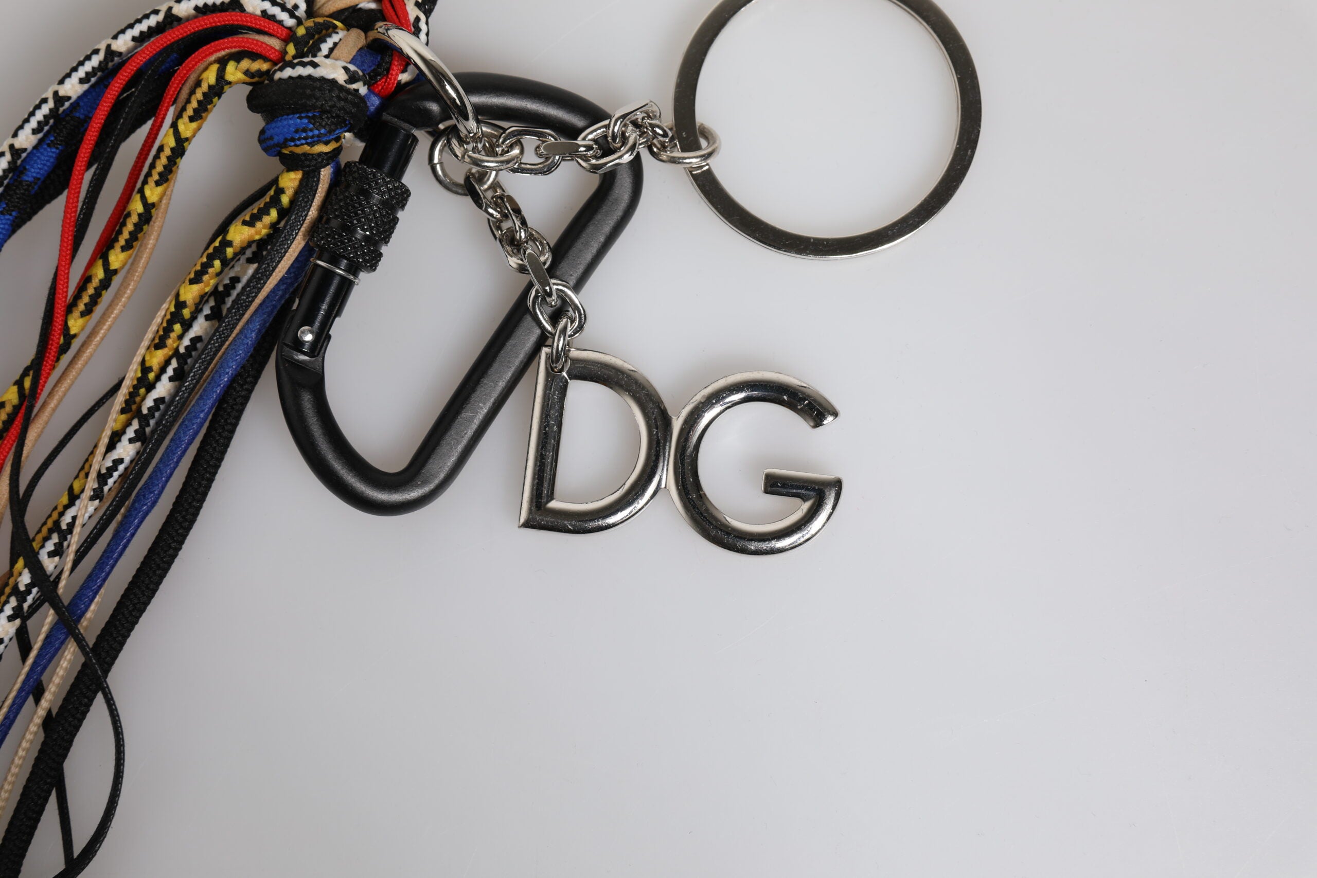 Dolce & Gabbana Multicolor Braided Rope Logo Bag Shoulder Women's Strap