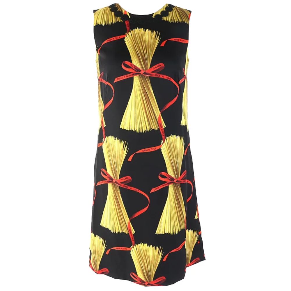 Dolce & Gabbana Black Silk Women's Dress