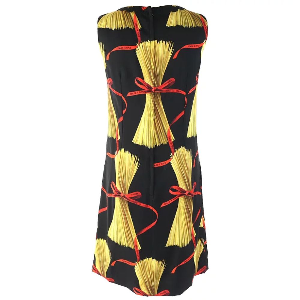 Dolce & Gabbana Black Silk Women's Dress