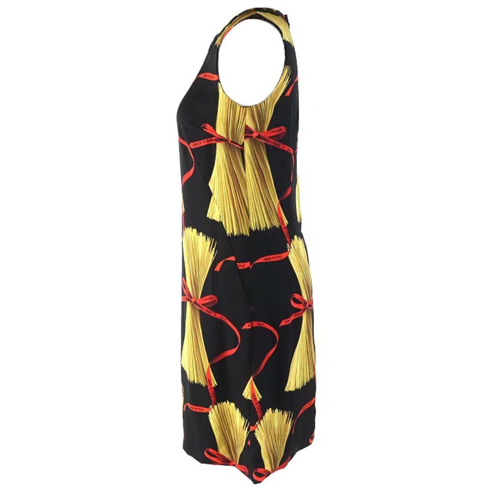 Dolce & Gabbana Black Silk Women's Dress