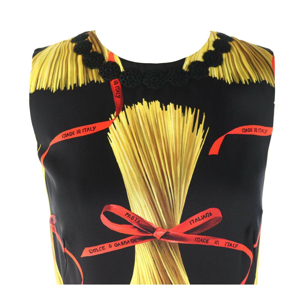 Dolce & Gabbana Black Silk Women's Dress