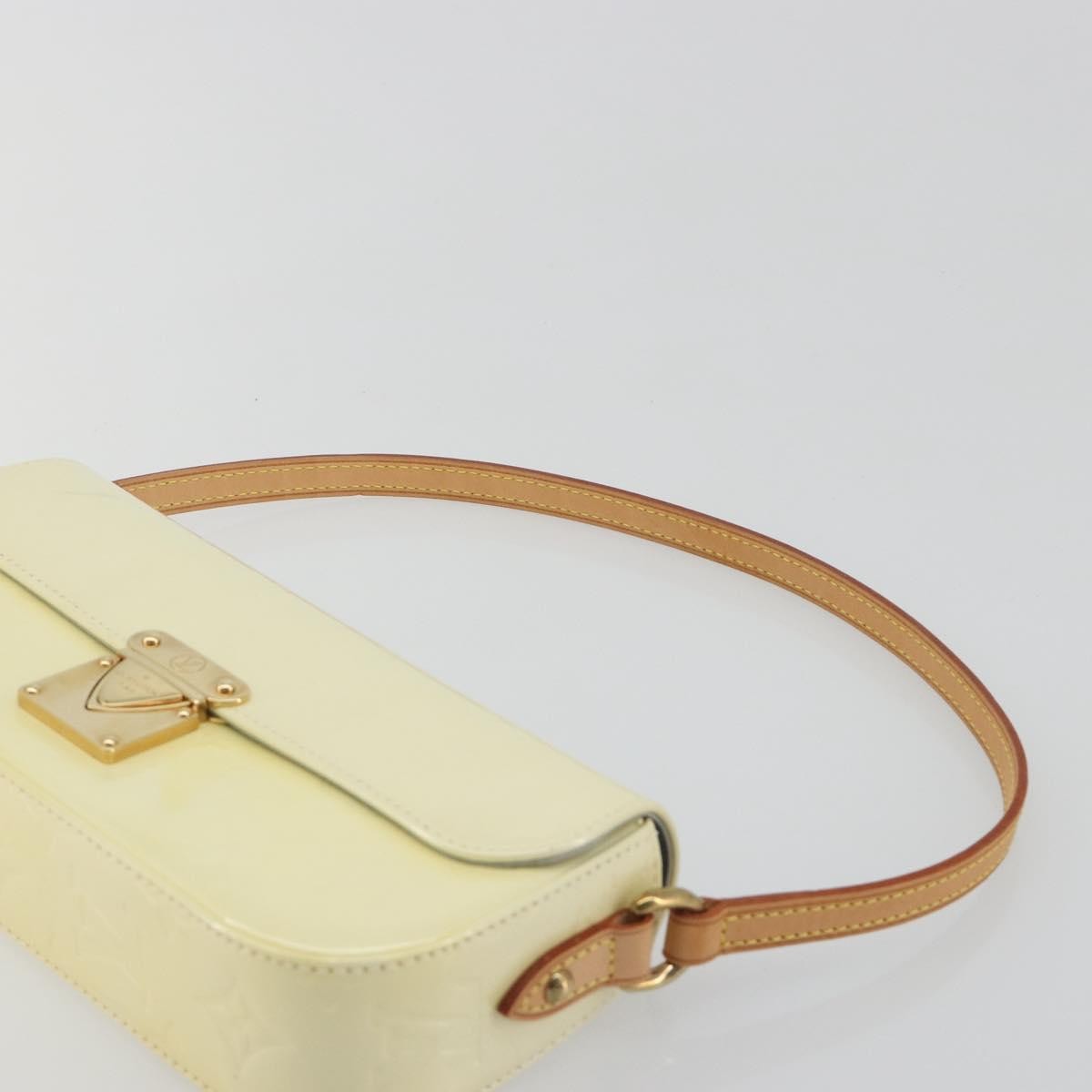 Louis Vuitton Malibu Street Monogram Patent Leather Beige Patent_Leather Shoulder Bag Bag (Pre-Owned)