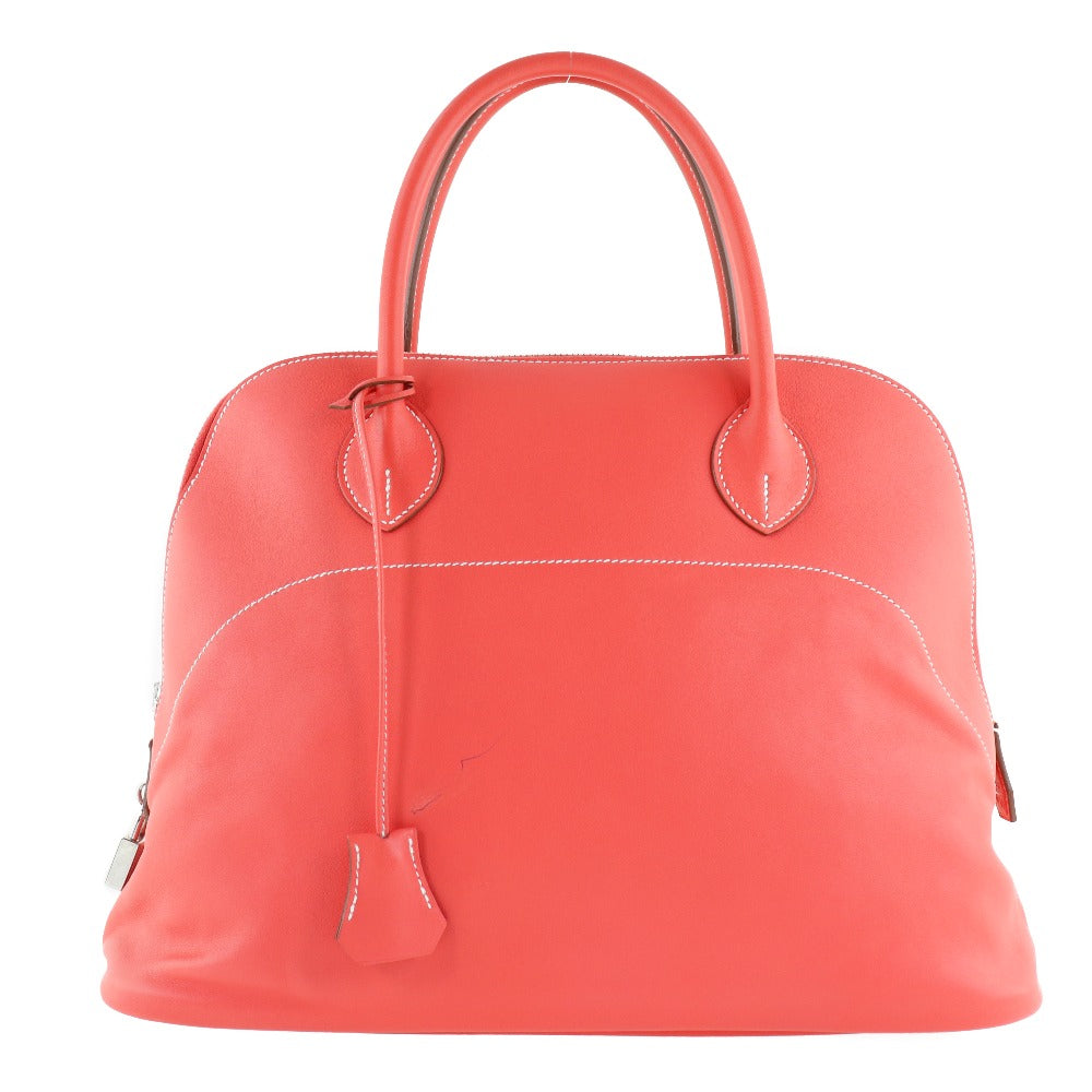 Hermès Bolide Red Leather Handbag (Pre-Owned)