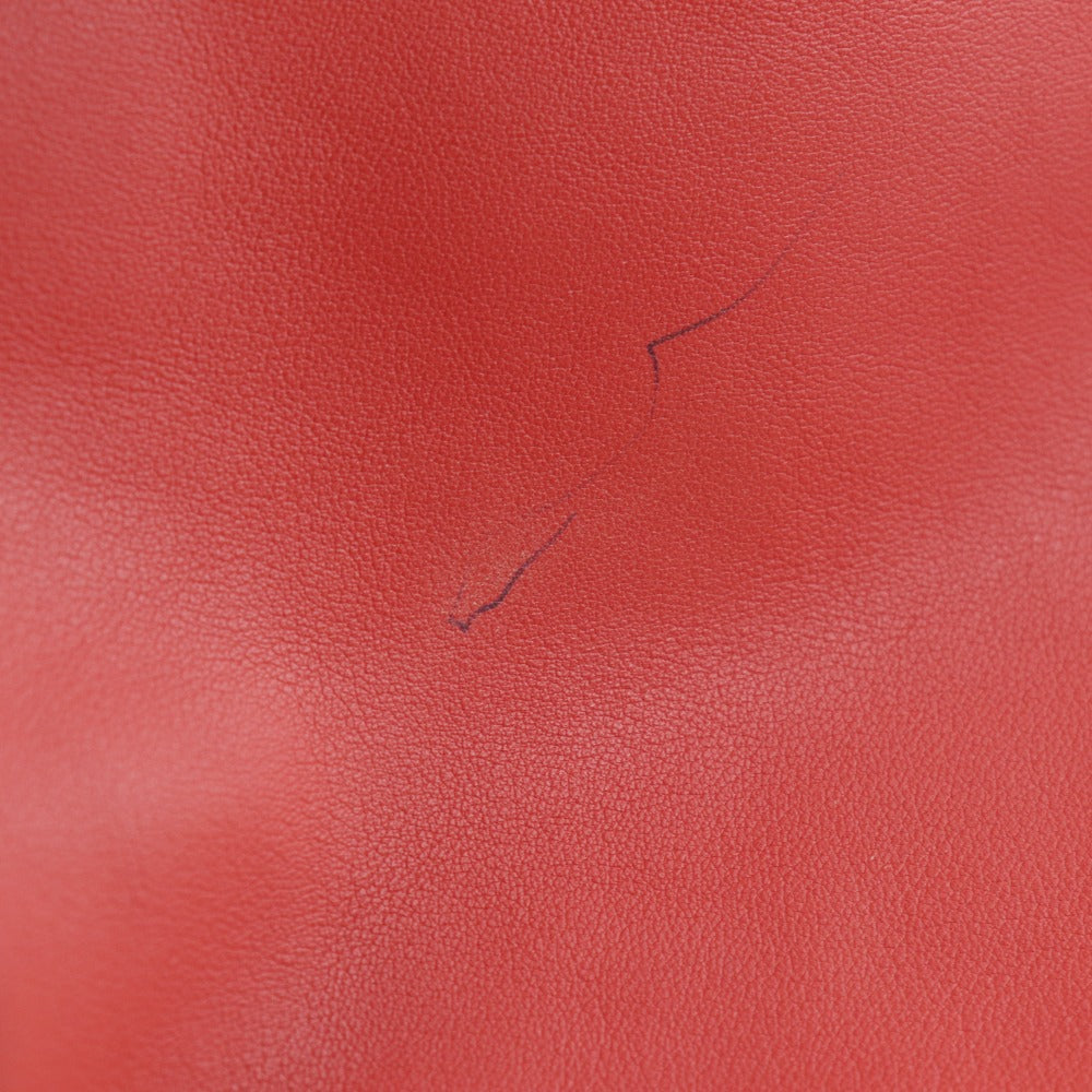 Hermès Bolide Red Leather Handbag (Pre-Owned)