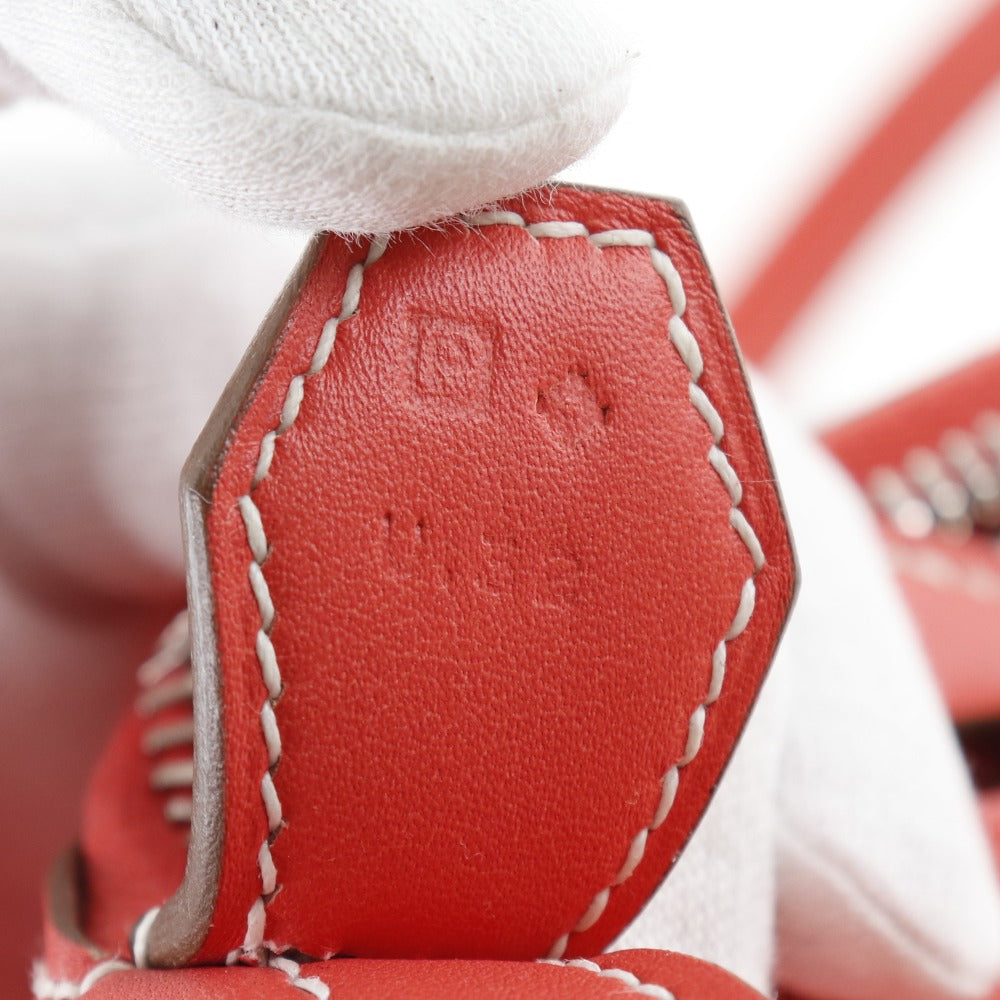 Hermès Bolide Red Leather Handbag (Pre-Owned)